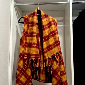 Flannel vest